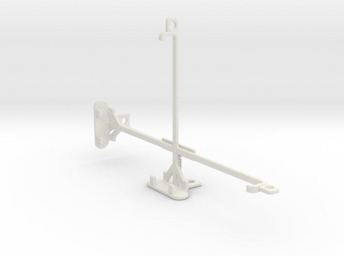 Samsung Galaxy Tab 3 V tripod &amp; stabilizer mount 3d printed