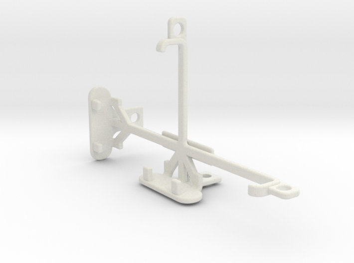 Samsung Galaxy Xcover 3 tripod &amp; stabilizer mount 3d printed