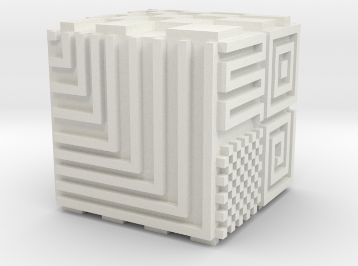 Opical Art Cube 3d printed