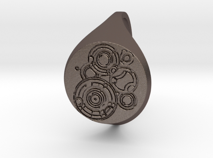 Riversong signet ring size 10 3d printed