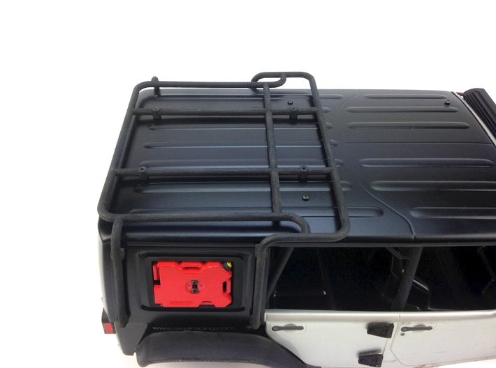AJ10013 Modular Exo Cage 3d printed Shown fitted to the Axial JK SCX10 (Sold Separately)
