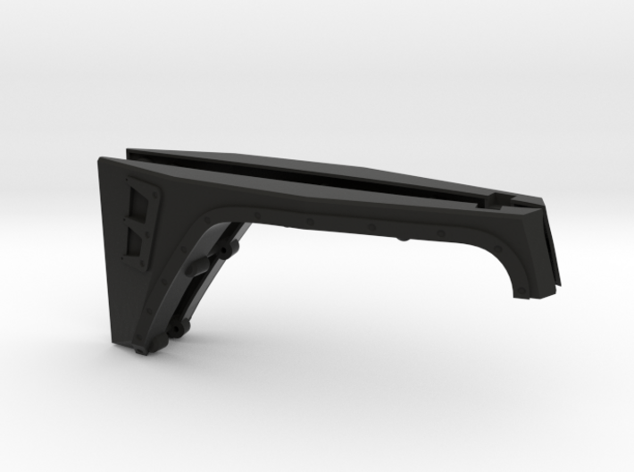 AJ10023 Smittybilt XRC JK Front Fenders 3d printed Parts as they come from Shapeways