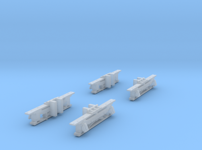 Sideframes for N Scale Baldwin Steeplecab 3d printed