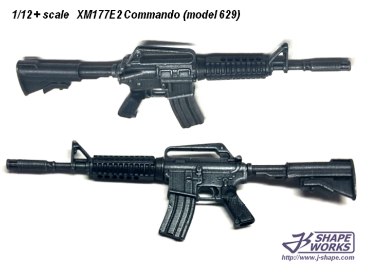 1/9 XM177E2 Commando 3d printed