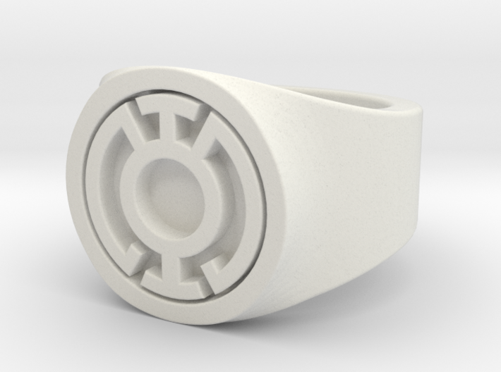 Blue Lantern Ring 3d printed