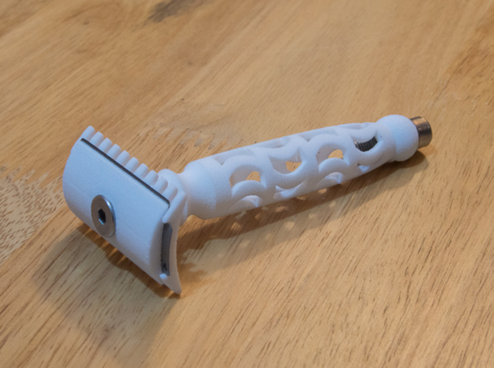 Manatee 208 Open Comb Safety Razor 3d printed