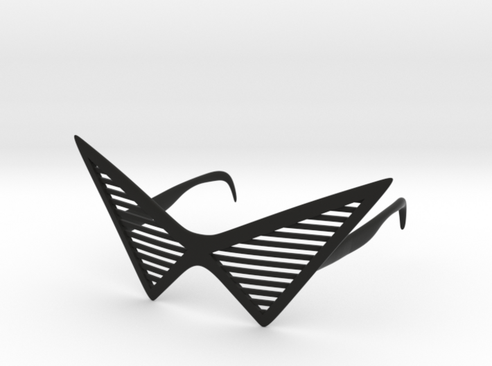 Triangle Glasses 3d printed