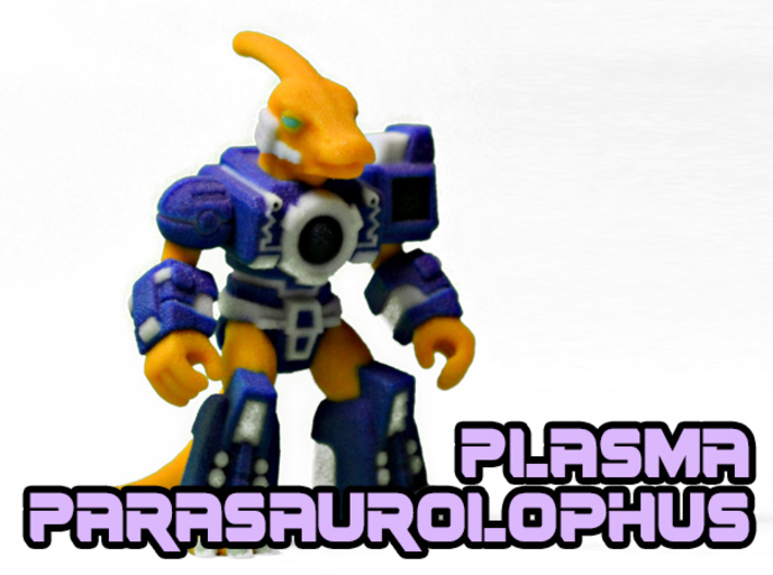 Plasma Parasaurolophus (Colored Sandstone) 3d printed
