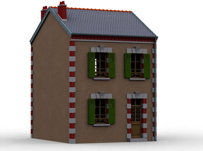 OviM02 - Modular city house N°1 3d printed 