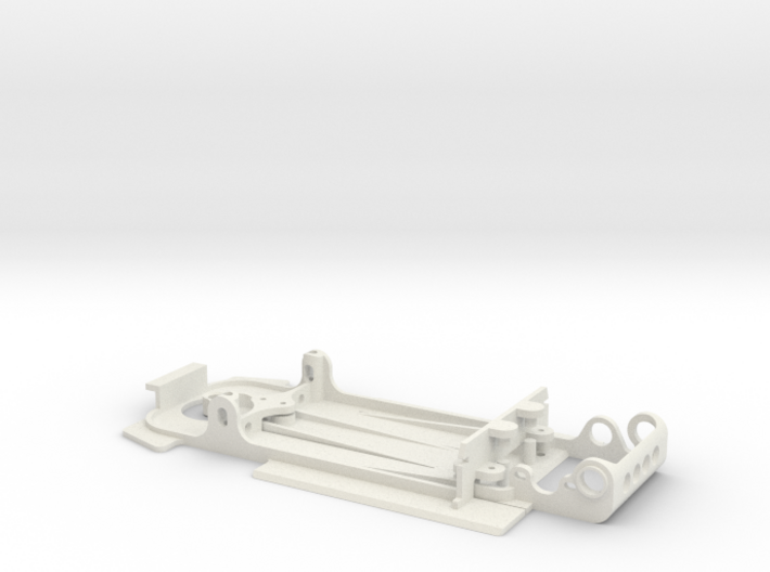 Slot car chassis for 458 GT2 3d printed 