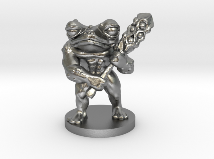 Toad Warrior for Dungeons and Dragons 3d printed