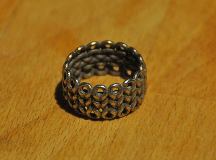 Knitter's Ring 3d printed