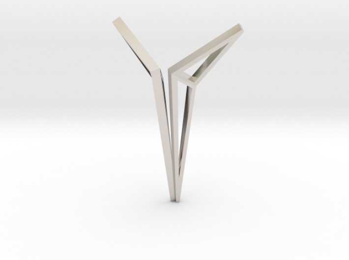 YOUNIVERSAL Origami Structure, Pendant. Sharp Chic 3d printed