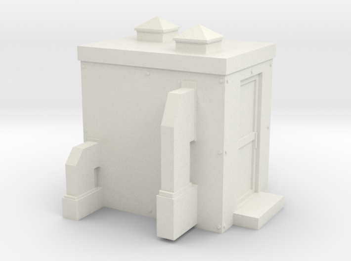 HO MECHANICAL CHASE HOUSE Rooftop  3d printed 