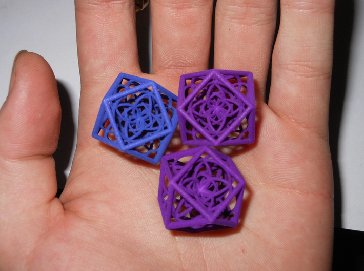 Flower Cube 3d printed 