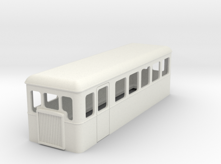 TTn3 double ended railcar 3d printed