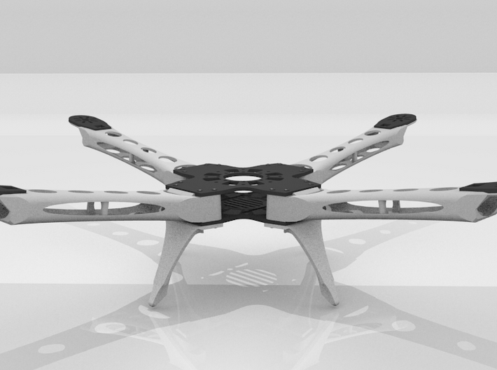 Innerbreed IX4 Quadcopter 3d printed