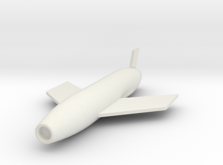 1/200 Scale SSM-N-8A Regulus I Missile 3d printed