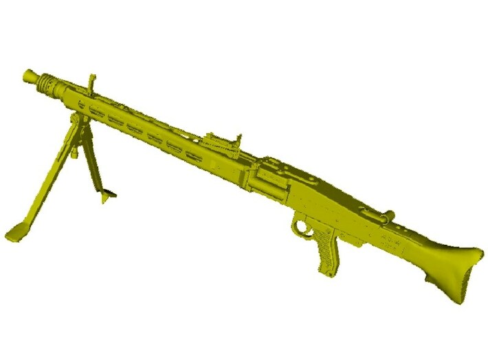 1/20 scale WWII Wehrmacht MG-42 machinegun x 1 3d printed