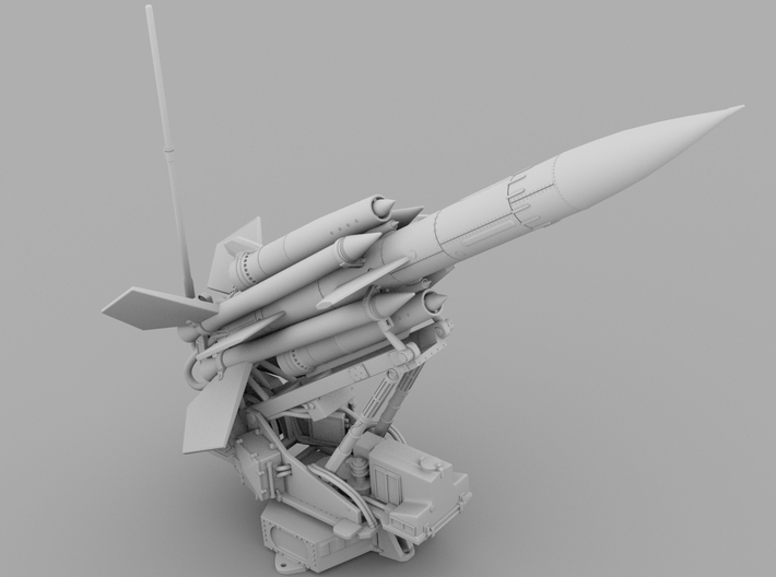 1:87 : BloodHound Missile, Launcher & Pad 3d printed 