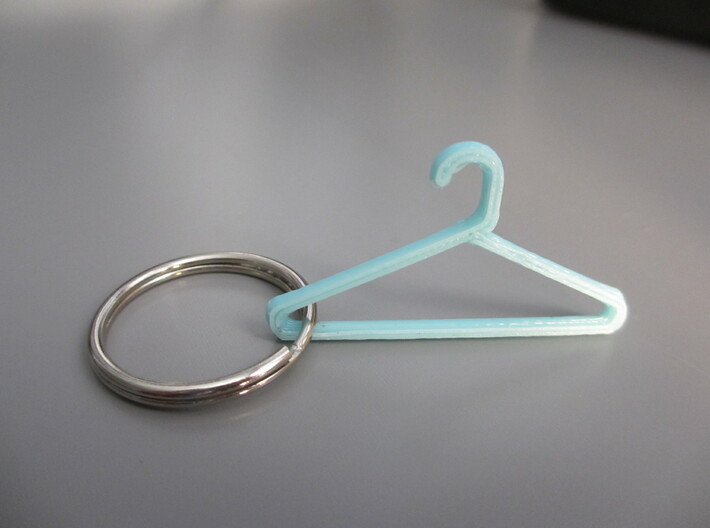 Hanger Keychain 3d printed 