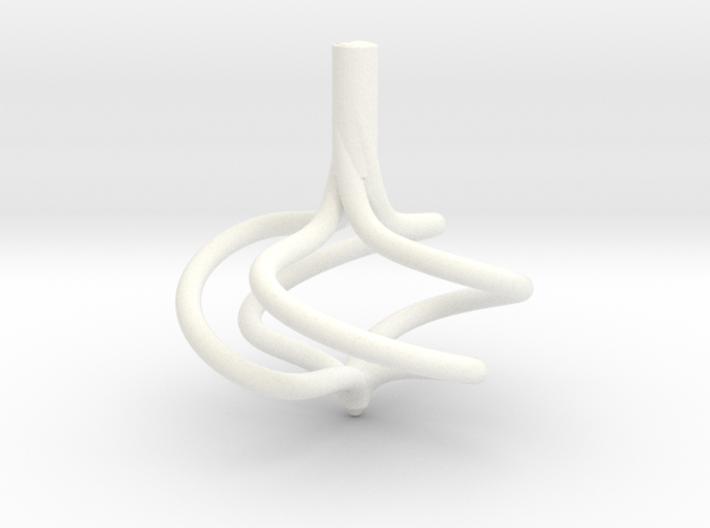 Hurricane Spinning Top (large) 3d printed