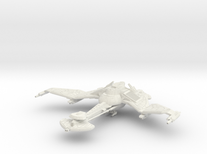 Vor'Tile Class IV BattleCruiser Wings Up 3d printed