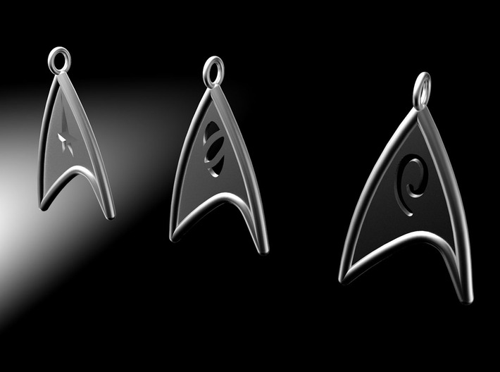 Starfleet Engineering Badge pendant 3d printed 
