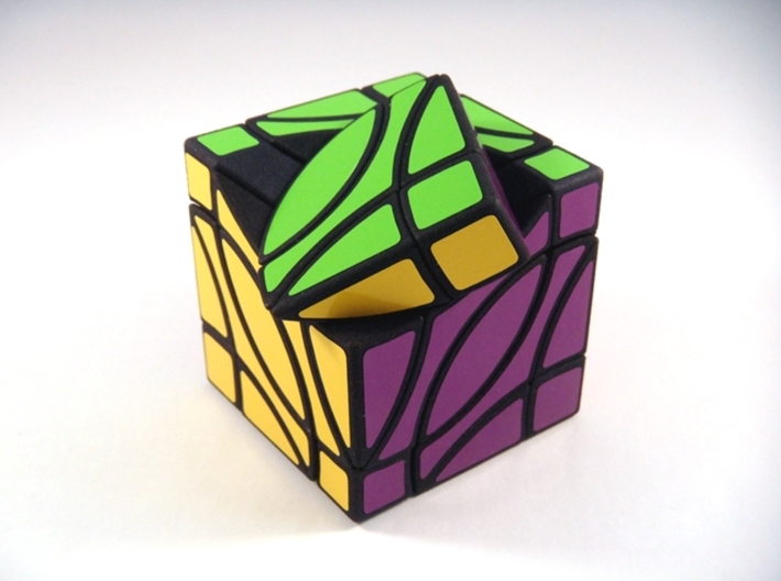 4 Corners Cube Puzzle 3d printed Turn Type A