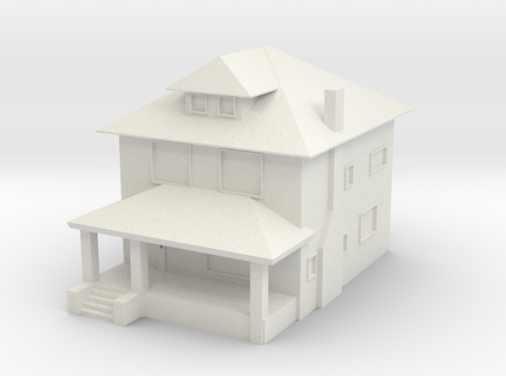 Sears Rockford House - Mirror - Zscale 3d printed