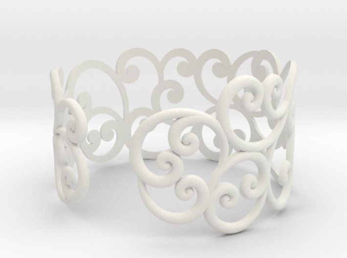 Bracelet Scroll 3d printed