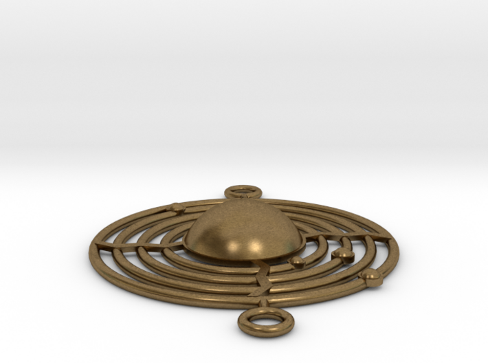 Planetary System Pendant 3d printed