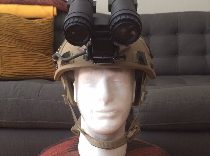 Replica/Dummy ANVIS 9 NVG Goggles 3d printed Printed from my personal MakerGear M2 (does not include acrylic lenses)