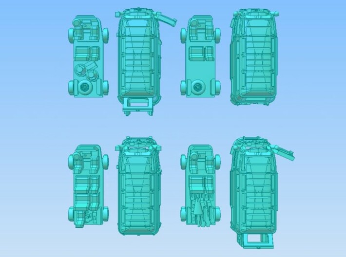 1-160 R-Estafette Microcar SET 3d printed 