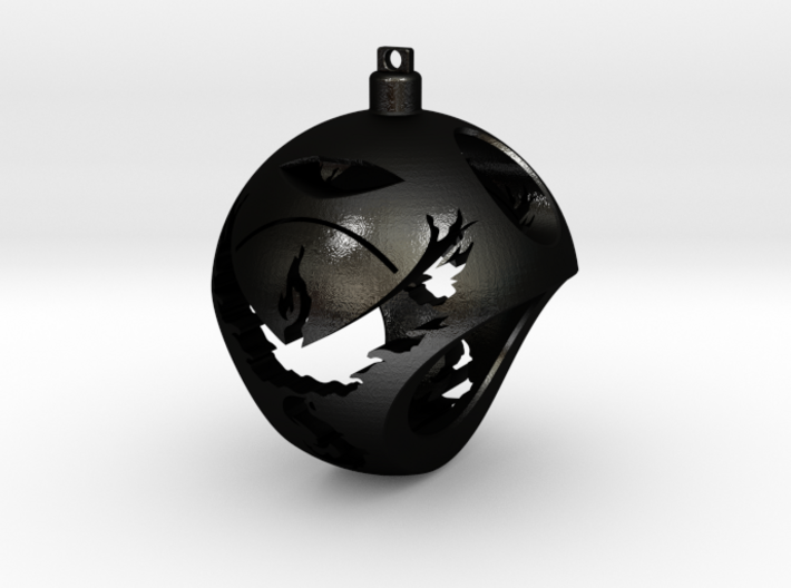 Team Valor Christmas Ornament Ball 3d printed