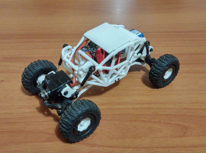 Losi Micro Rock Crawler 3D printed KIT 3d printed Losi micro rock crawler 3D printed chassis (mounted) twist
