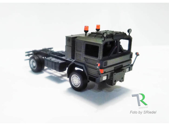 H0 1:87 ÖAF FX Fahrerhaus Bundesheer 3d printed Abgebildet ist das Modell der Winterdienst-Version