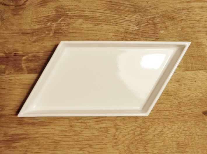 Plate Parallelogram B 3d printed