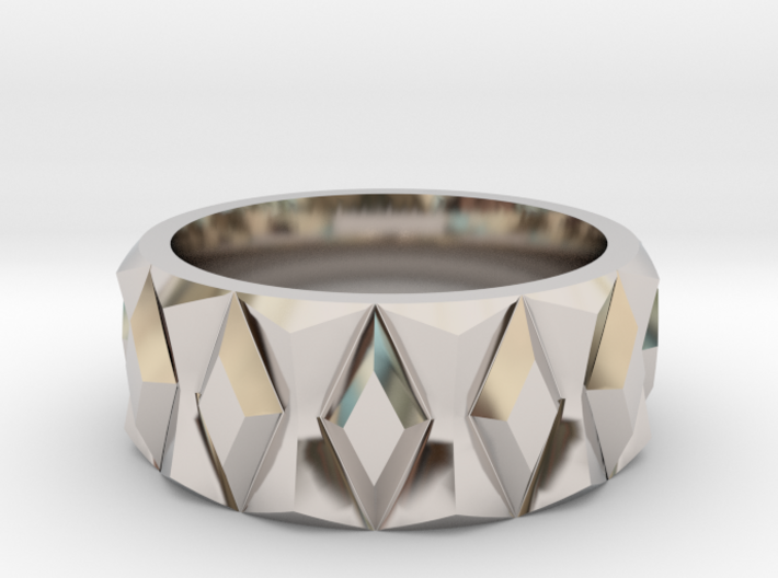 Diamond Ring V2 3d printed