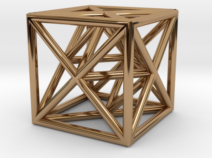 Metatron's Cube 3d printed 