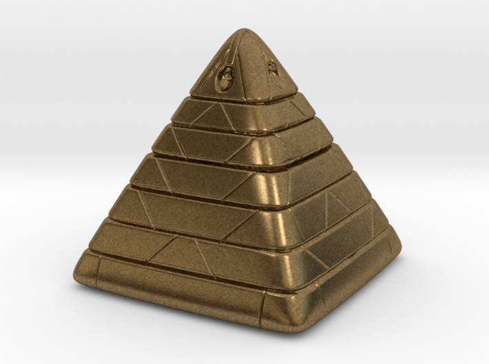 Pyramide Enlighted 3d printed