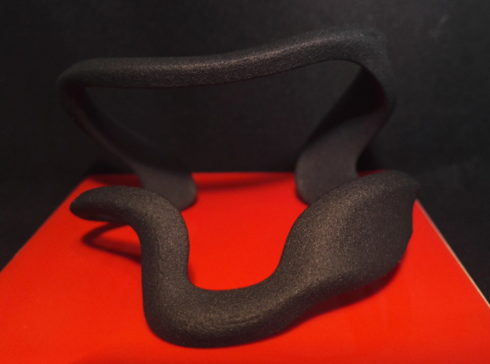  Mind generated bracelet - my idea of art 3d printed Depending on the point of view, this bracelet completely changes