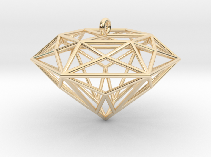 Diamond Ornament 3d printed