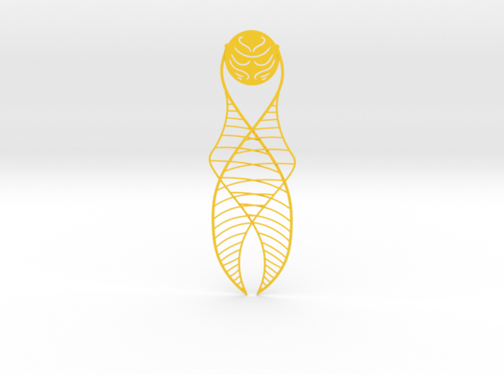 Golden Snitch Bookmark 3d printed