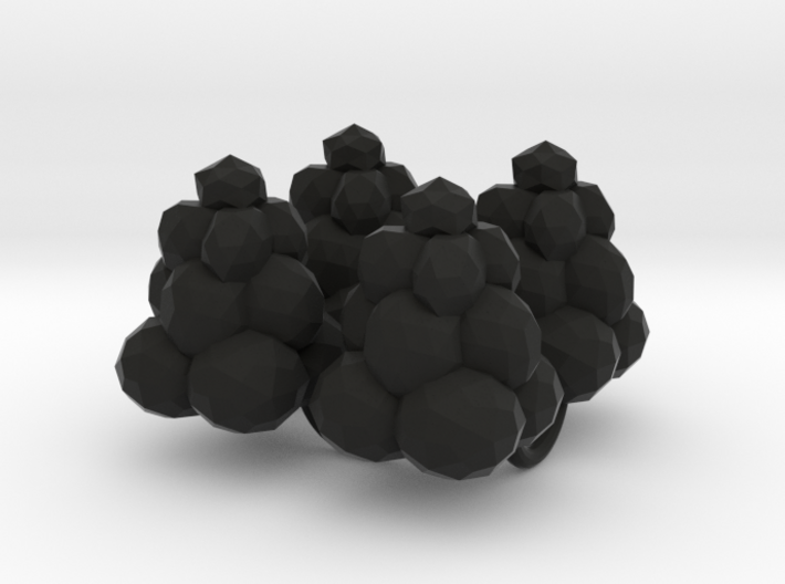 Power Grid Coal Piles - Set of 4 3d printed