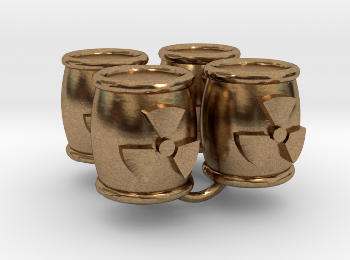 Power Grid Uranium Barrels - Set of 4 3d printed