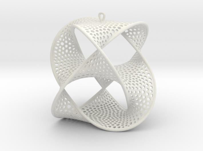 Borromean (ear) rings 3d printed 