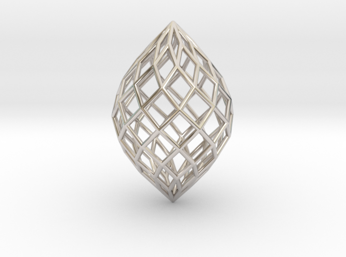 0512 Polar Zonohedron E [10] #001 3d printed