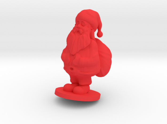 Santa claus 3d printed