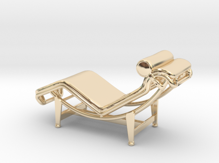 Mies-Van-Chaise-Chair - 2 Scaled Options 3d printed